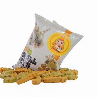 snacks para entrenar mascotas, galletas para conejos