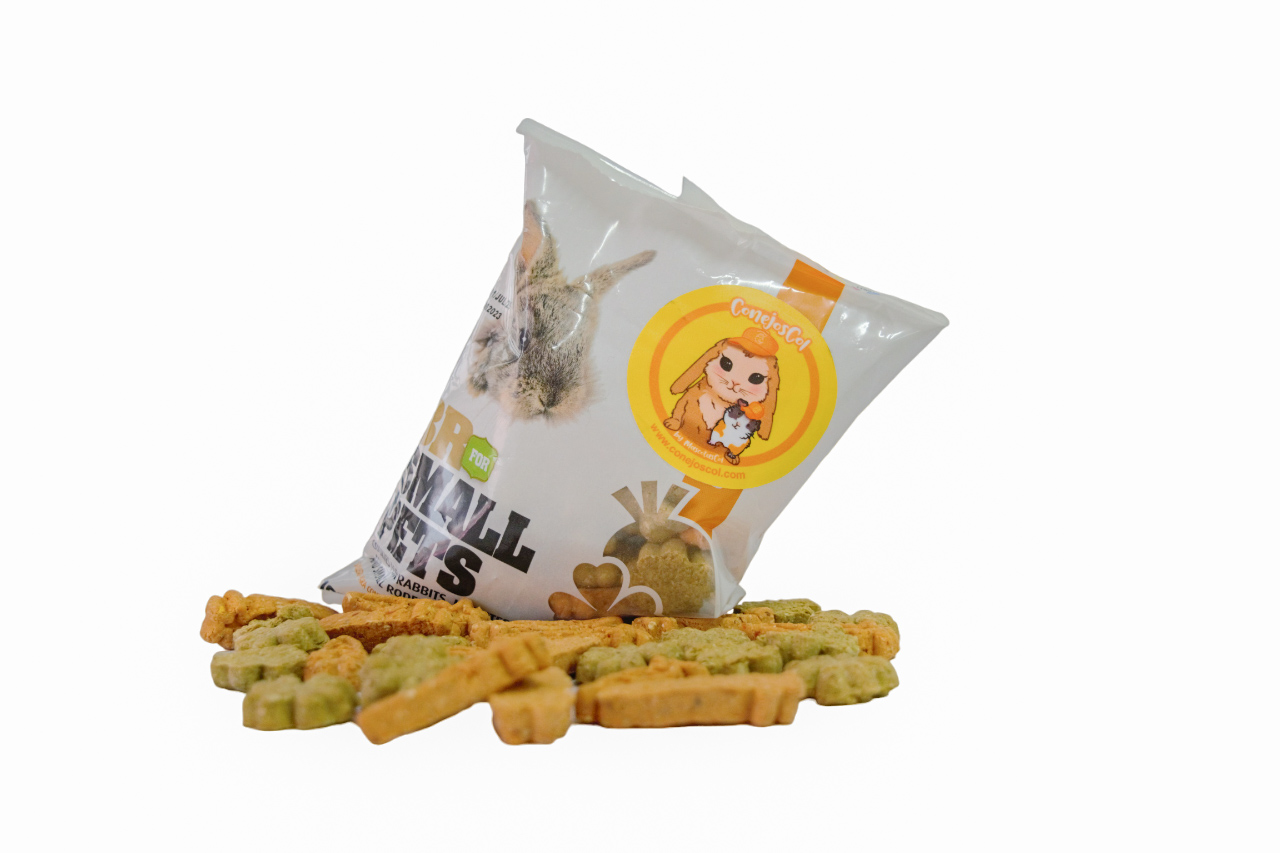 Galletas zanahoria y trebol snacks para entrenar mascotas, galletas para conejos