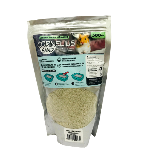 Arena de baño para hamster Arena aglomerante para hamster en Bogotá