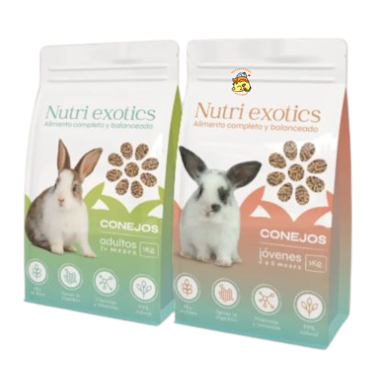 pellets para conejos nutri exotics