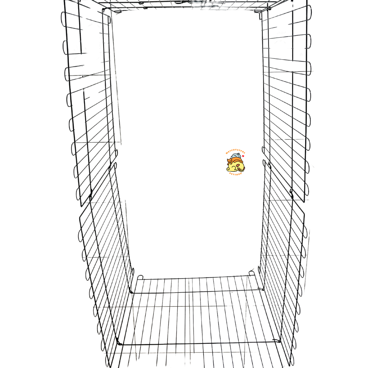 habitat para conejos, corral para mascotas pequeñas