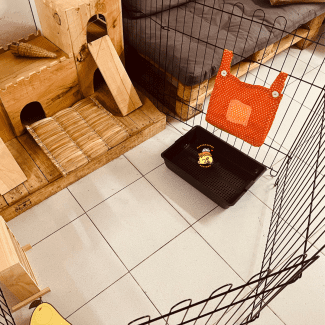 corral modular conejos, corral desarmable mascotas