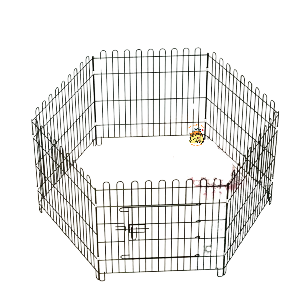 habitat controlado para mascotas, corral para cobayas