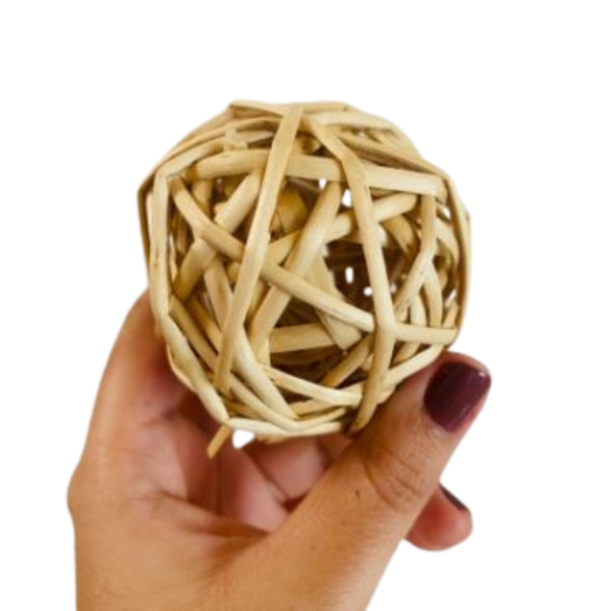 pelota para roer conejos y chinchillas, productos naturales para desgaste dental