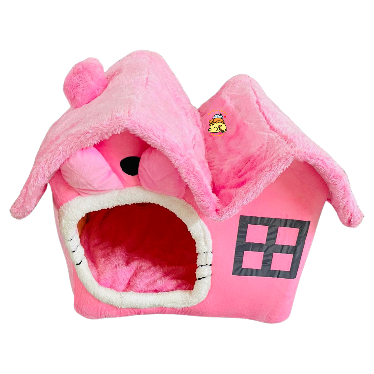 Casa cama para mascotas medianas Hábitat para gatos, cama conejos