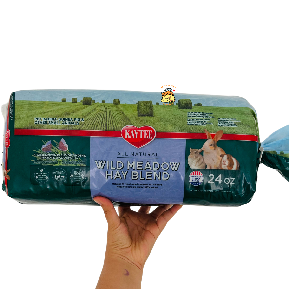 Heno Kaytee Mezcla de Wild Meadow heno kaytee conejos, heno para desgaste dental, alimentacion cobayos