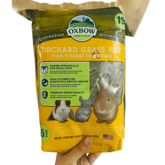heno premium para roedores, heno para la digestión en conejos, desgaste dental chichillas