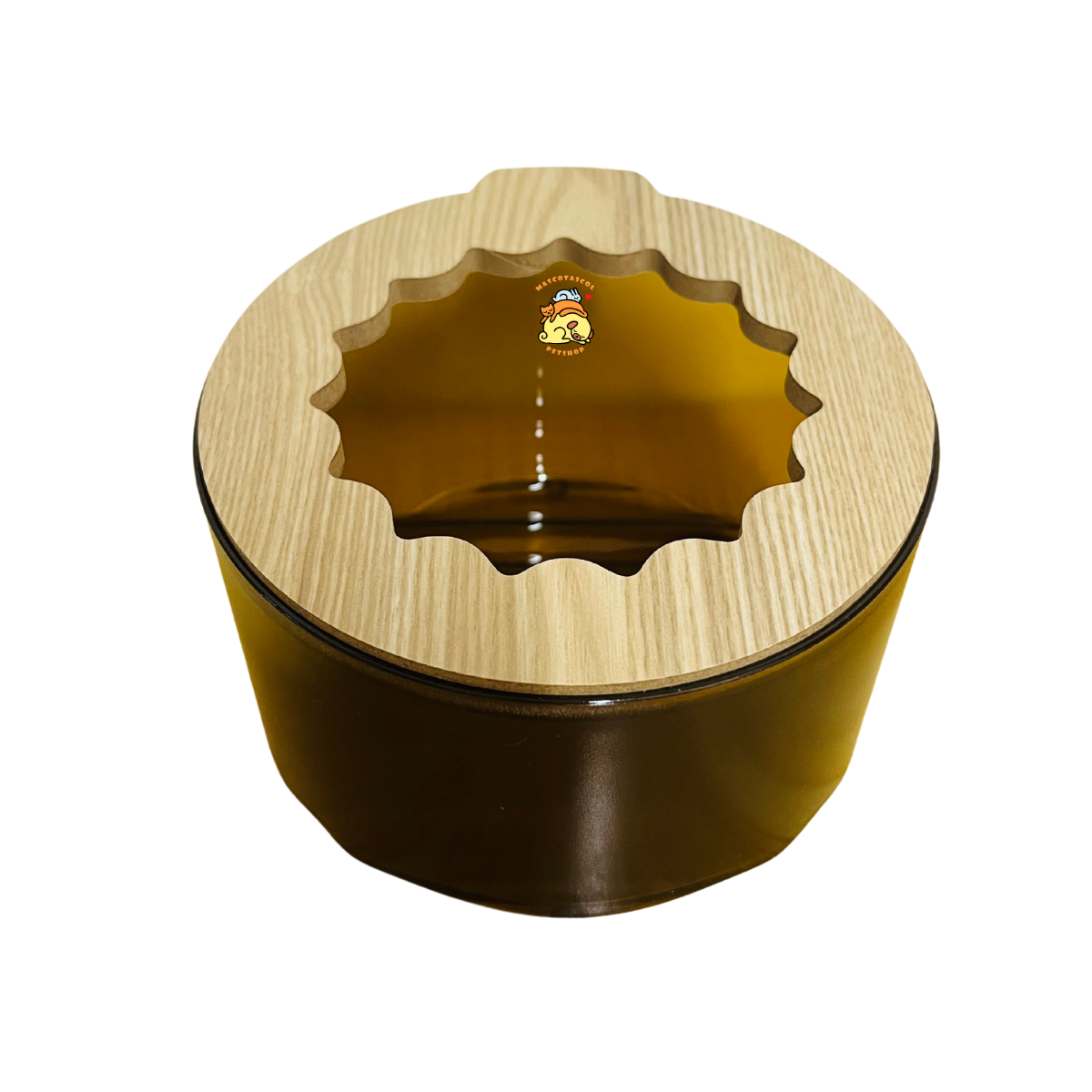 Baño flor para hámster Baño Flor para Hámster Grande Higiene y diversión en un solo lugar. Ideal para hámsters grandes que aman revolcarse en arena. ¡Práctico, bonito y fácil de limpiar!