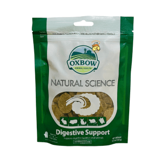 Oxbow Suplemento Digestivo Apoya la salud digestiva de tu pequeño peludo. Ideal para conejos, cobayas y hámsters. Con ingredientes naturales y rico en fibra.