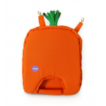 Henera en tela zanahoria